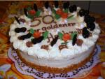 Cremtorte zur Goldenen Hochzeit