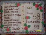 58. Hochzeitstag